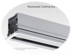 Ekran Do Zabudowy Sufitowej Lub We Wnęce InCeiling DeLuxe 280cm Format Dowolny Matt White HD Lub Matt Grey HD